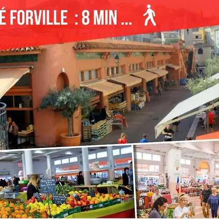 Apartment La Diva Du Festival - 10 Mn A Pied Palais & Plages - Cosy & Calme - Clim - Wifi Cannes