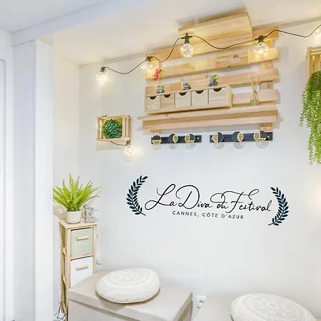 La Diva Du Festival - 10 Mn A Pied Palais & Plages - Cosy & Calme - Clim - Wifi Cannes